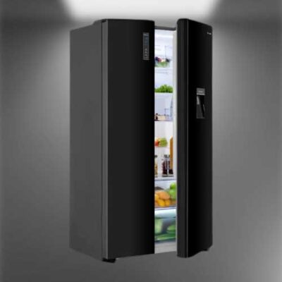 Hisense 516 LTR Fridge(Cross DOOR) Refrigerator H670SMIB-WD